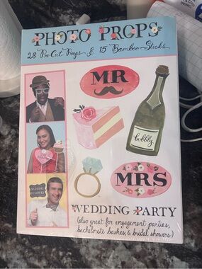 Wedding Party Photo Props